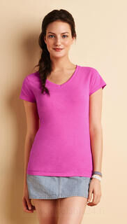 Ladies Softstyle® V-Neck T-Shirt 13. kuva