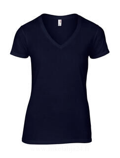 Women`s Fashion Basic V-Neck Tee 16. picture
