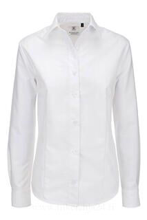 Ladies` Oxford Long Sleeve Shirt 4. kuva