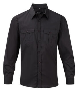 Men`s Roll Sleeve Shirt Long Sleeve 6. picture
