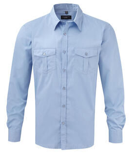 Men`s Roll Sleeve Shirt Long Sleeve 4. picture