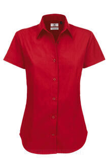 Ladies` Sharp Twill Short Sleeve Shirt 5. picture